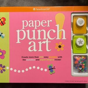 American Girl Colorful Paper Punch Art Kit